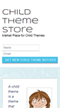 Mobile Screenshot of childthemestore.com